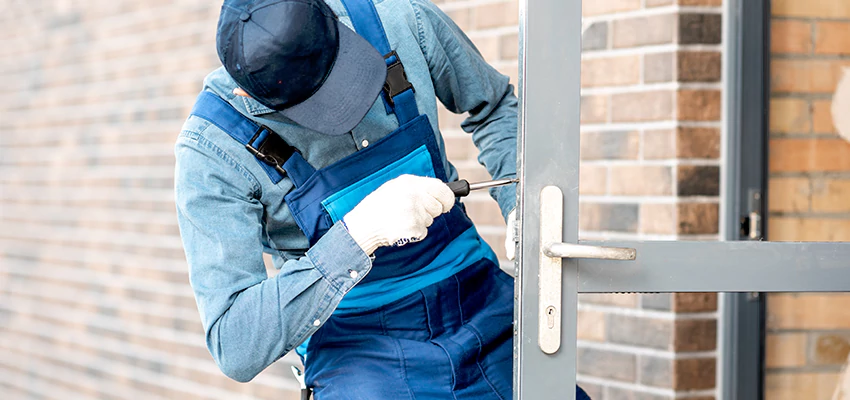 Pivot Storefront Door Locks Installation in McKinleyville, California
